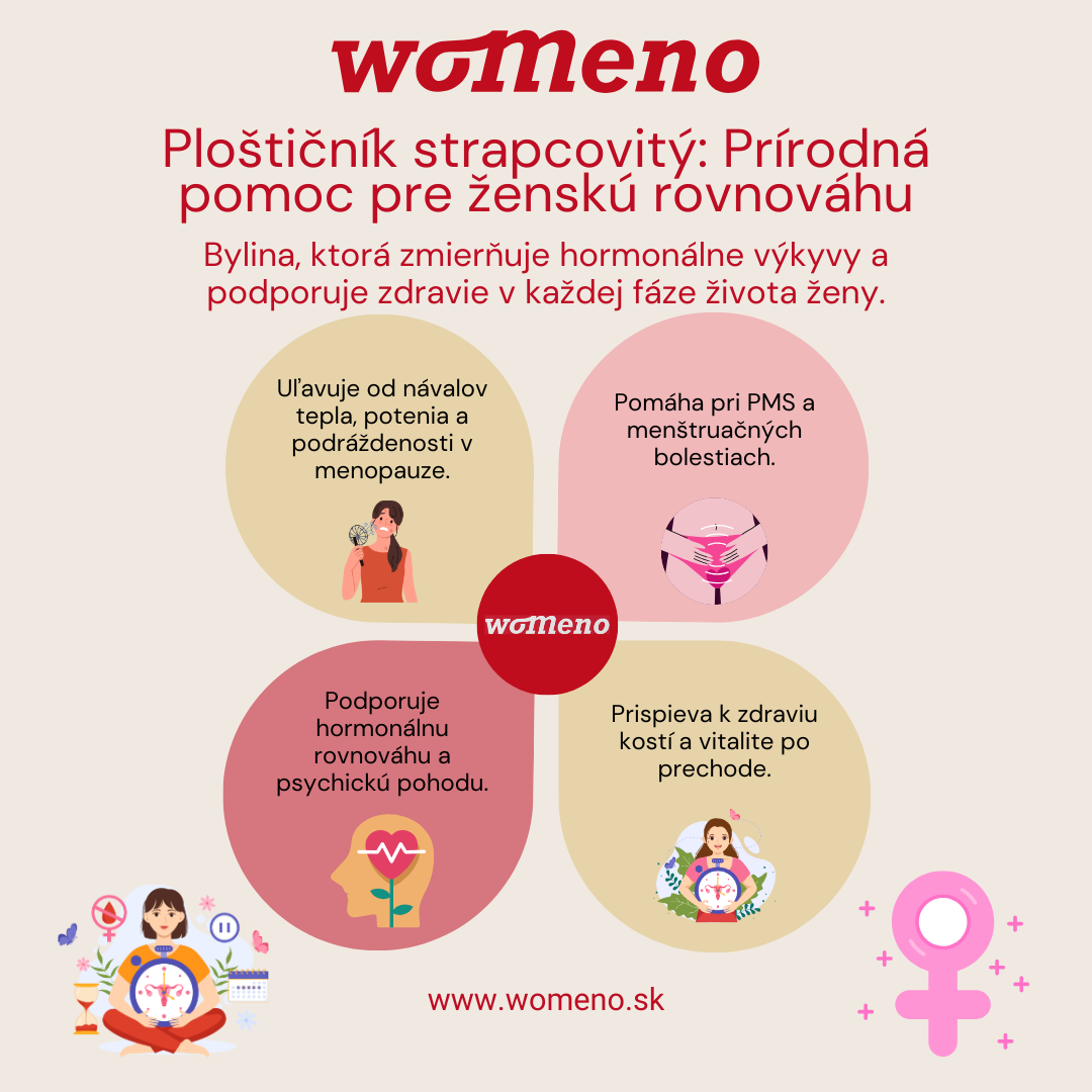 infografika ploštičník strapcovitý účinky na ženy